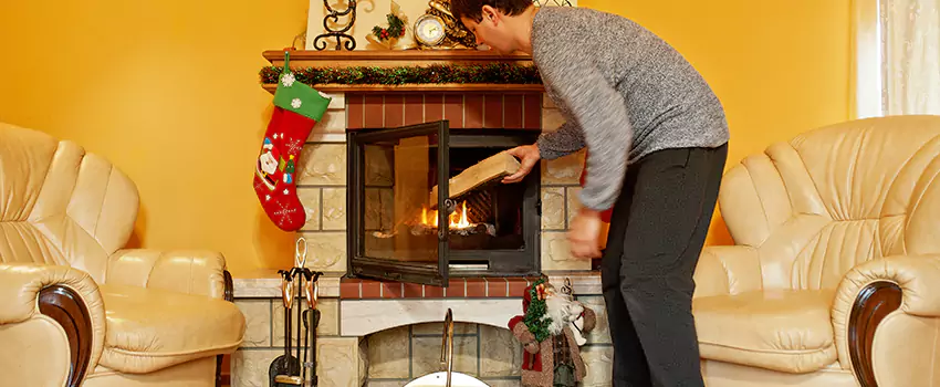 Gas to Wood-Burning Fireplace Conversion Services in Edgewood, Maryland