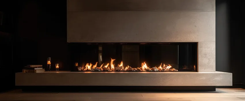 Gas Fireplace Ember Bed Design Services in Edgewood, Maryland