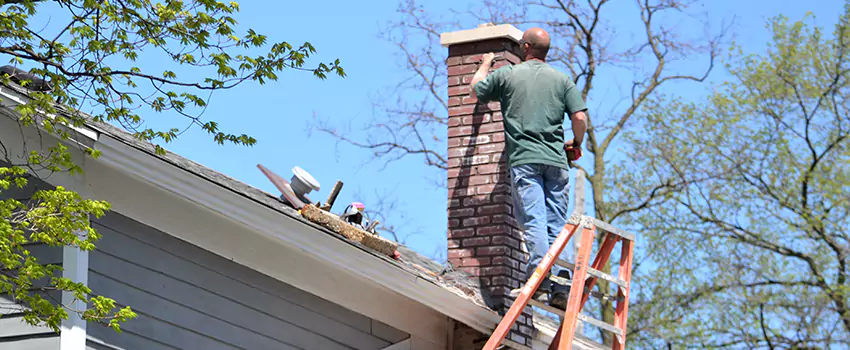 Vinyl and PVC Chimney Flashing Installation in Edgewood, MD