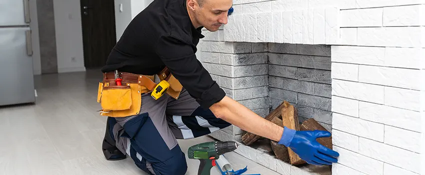 Fireplace Damaged Damper Frame Repair Services in Edgewood, Maryland