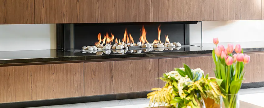 Double-height Fireplace Design Refurbishment in Edgewood, Maryland
