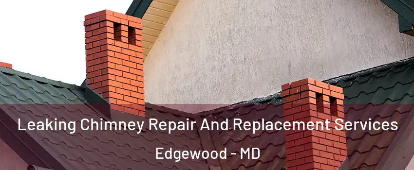  Leaking Chimney Repair And Replacement Services Edgewood - MD